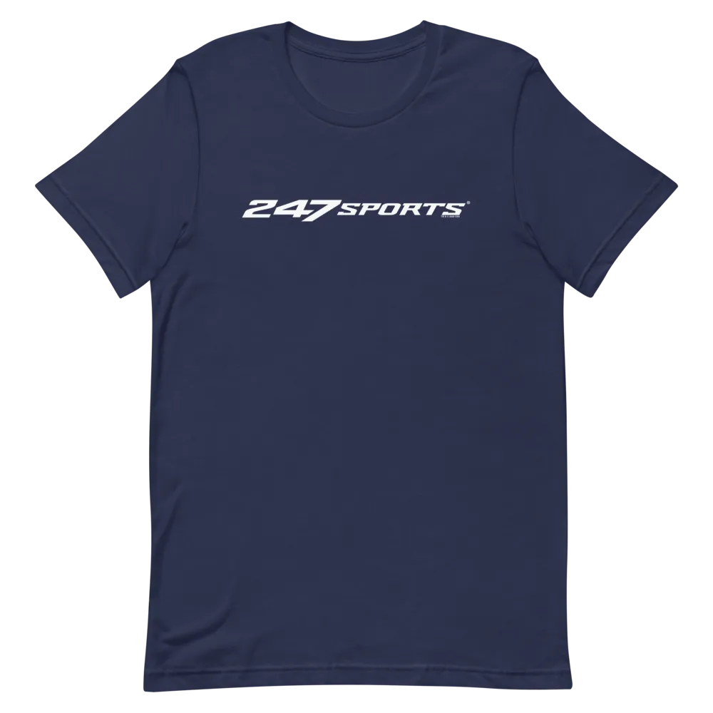 247Sports Logo White Adult Short Sleeve T-Shirt