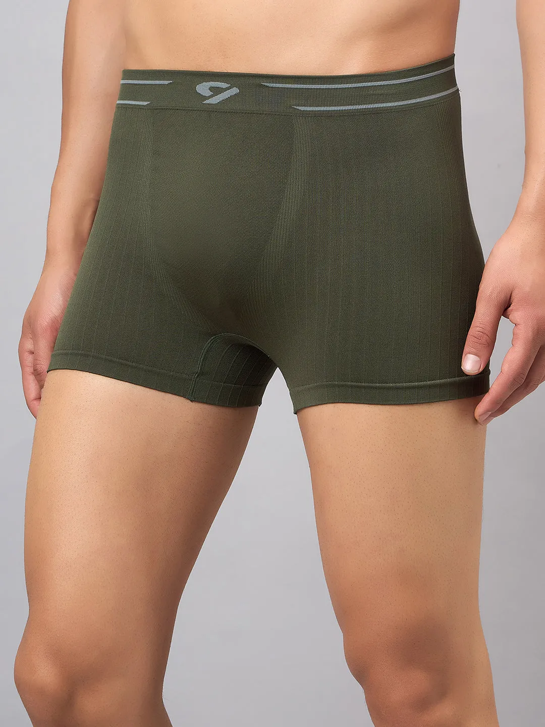 C9 Airwear Skin friendly Seamless Men's Trunk - Forest Night