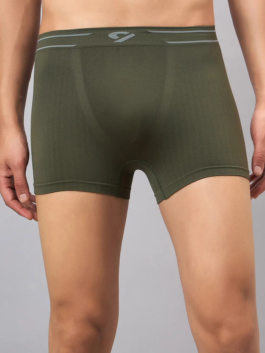 C9 Airwear Skin friendly Seamless Men's Trunk - Forest Night