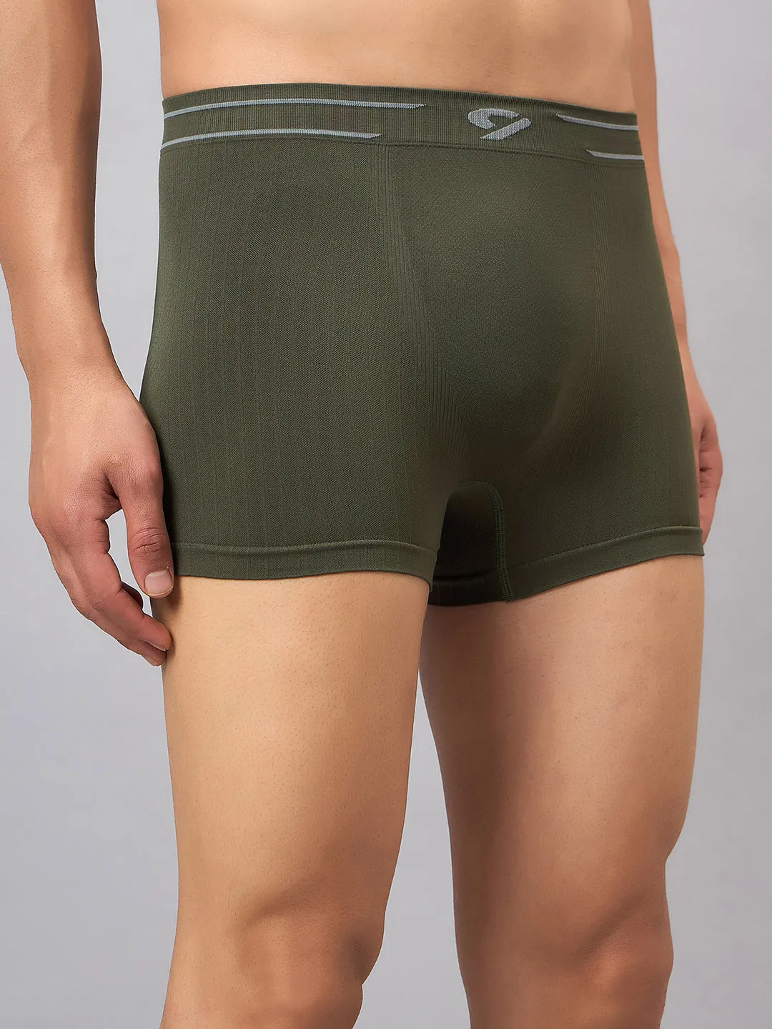 C9 Airwear Skin friendly Seamless Men's Trunk - Forest Night