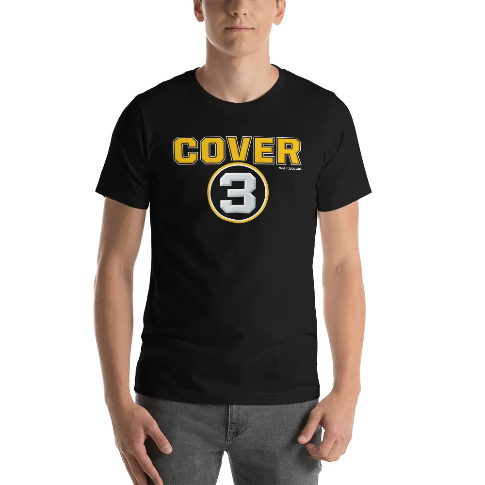 Cover 3 Logo Adult Short Sleeve T-Shirt