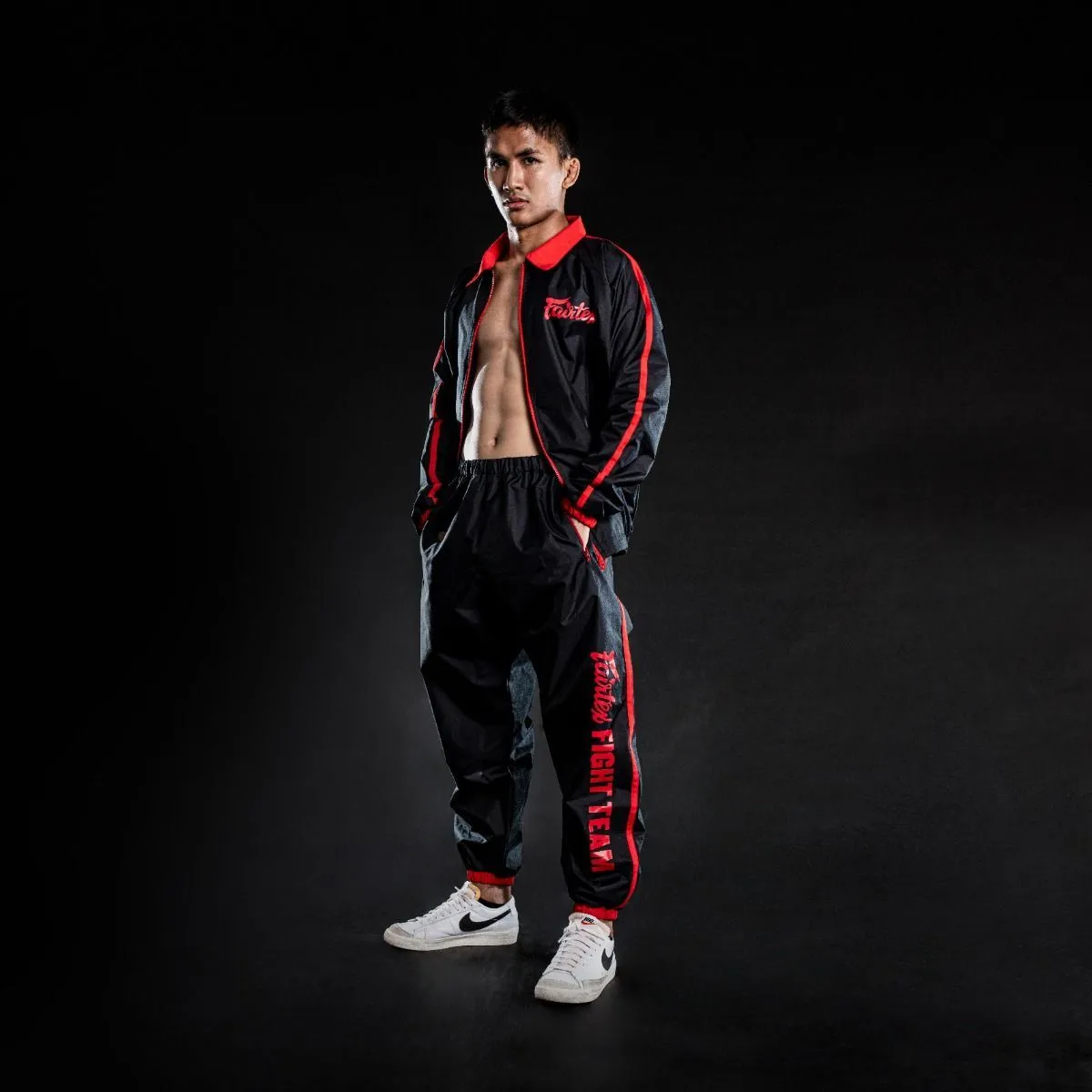 Fairtex VS4 Sauna Sweat Suit - Grey/White