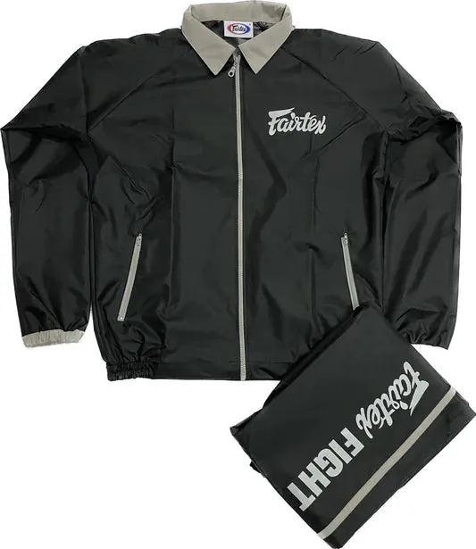 Fairtex VS4 Sauna Sweat Suit - Grey/White