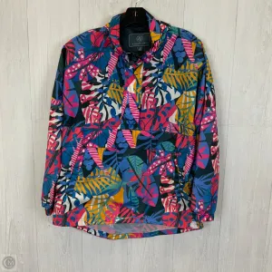 Jacket Windbreaker By Lauren James In Multi-colored, Size: S
