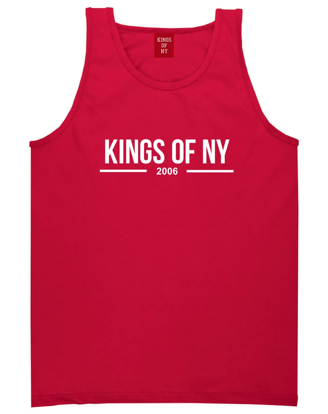 Kings Of NY 2006 Logo Lines Tank Top