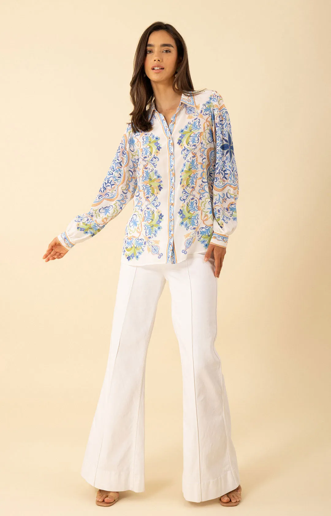 Kinslee Silk Top
