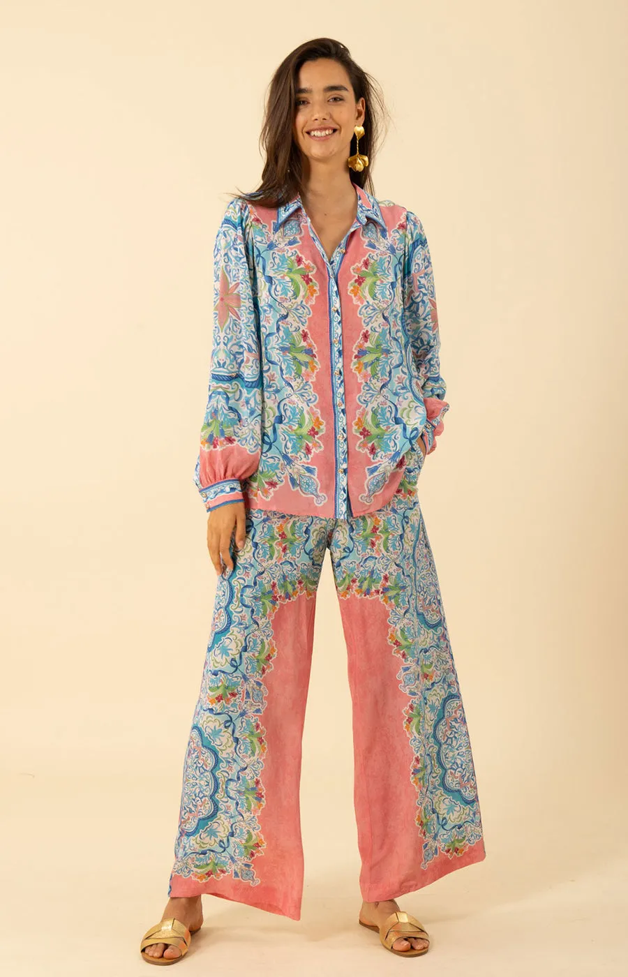 Kinslee Silk Top