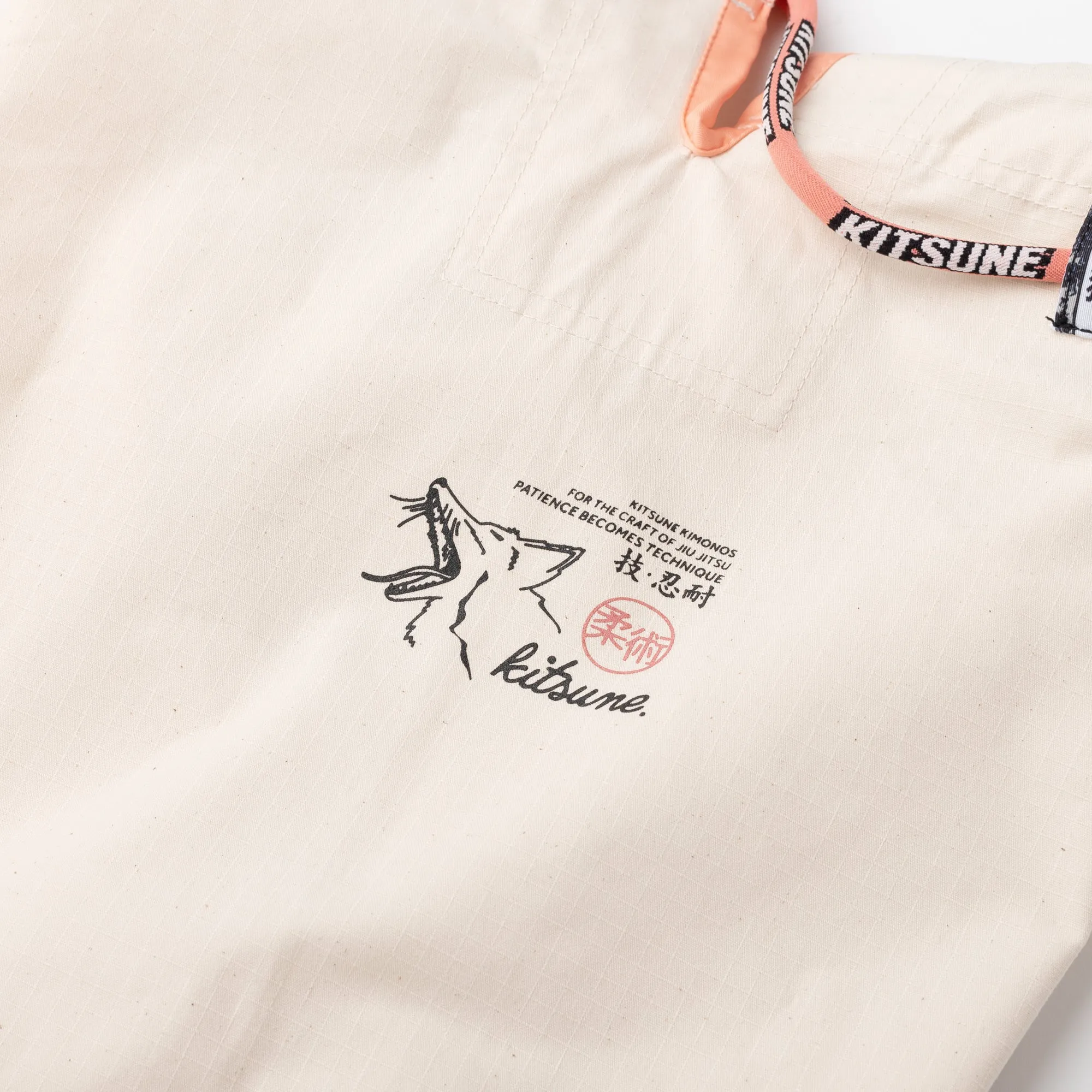 Kitsune "Dragon" BJJ Women's Gi - Unbleached