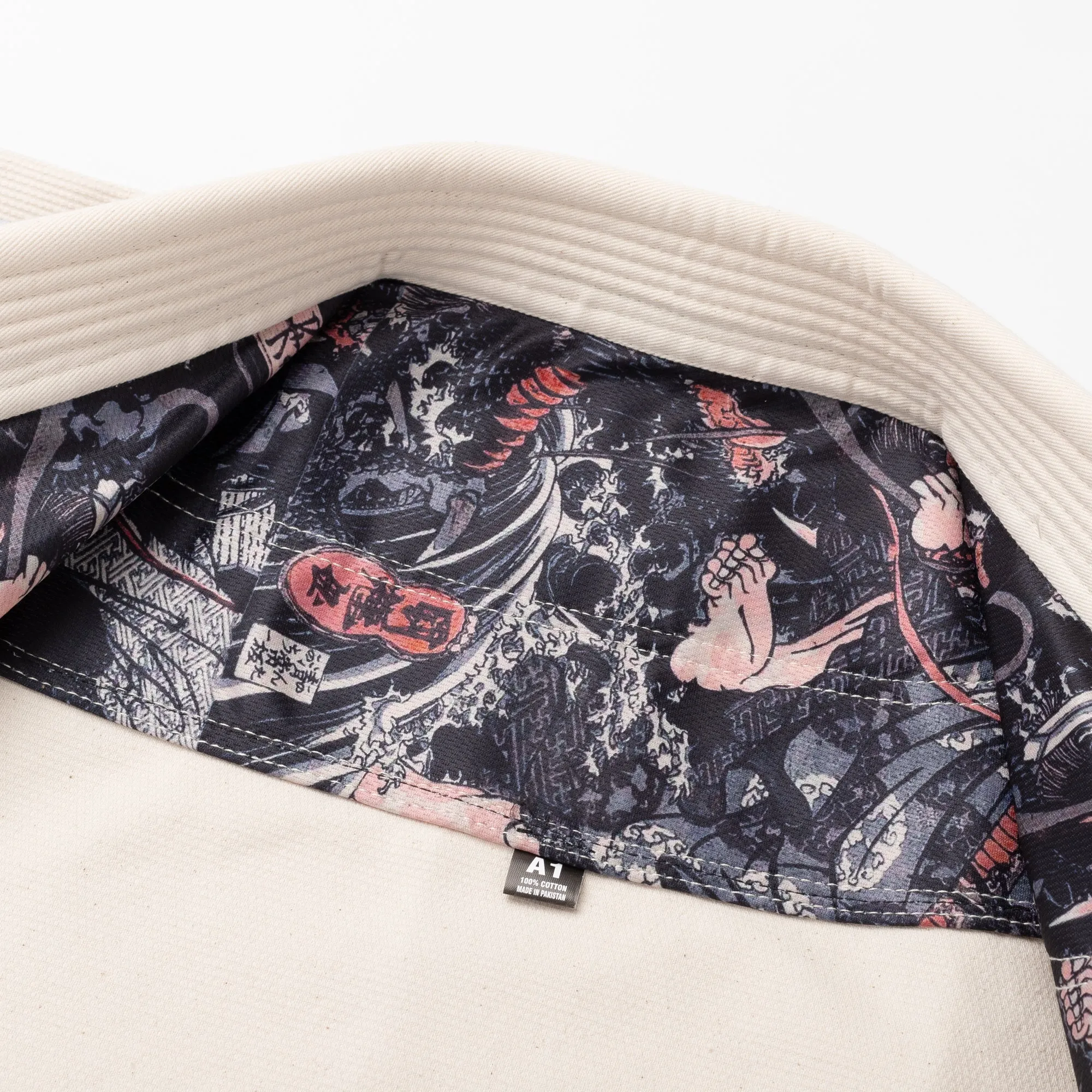 Kitsune "Dragon" BJJ Women's Gi - Unbleached