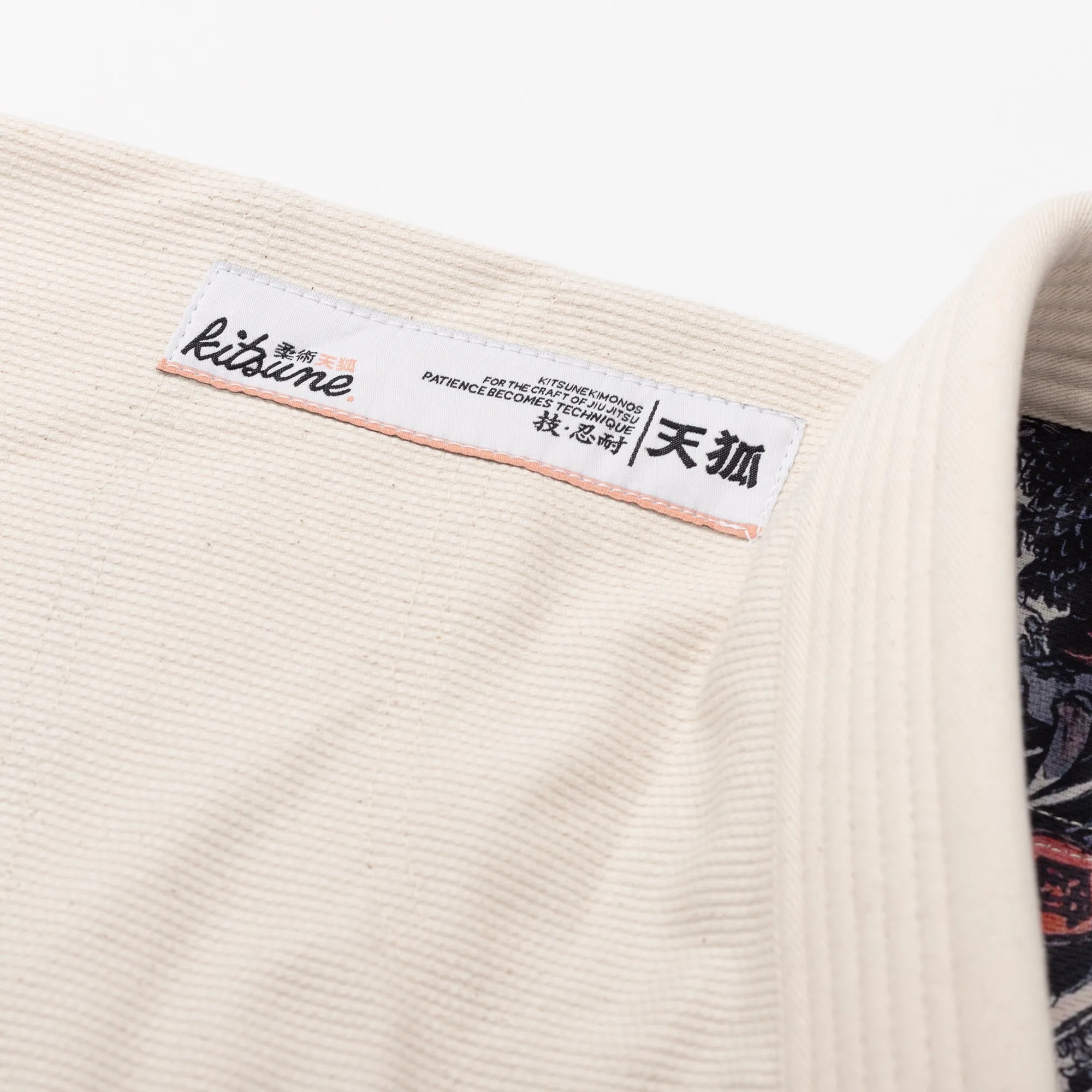 Kitsune "Dragon" BJJ Women's Gi - Unbleached