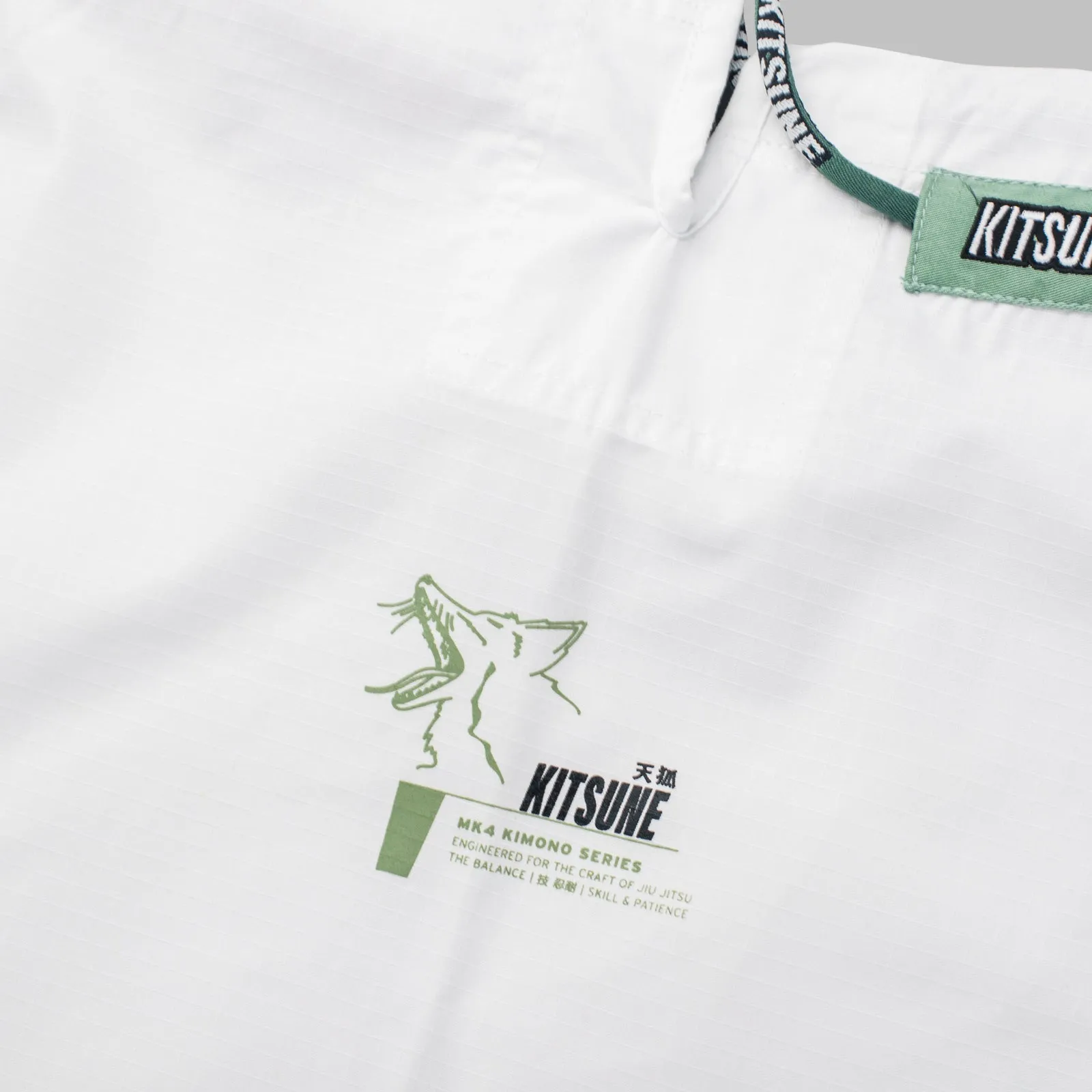 Kitsune "Heroes" BJJ Gi - White