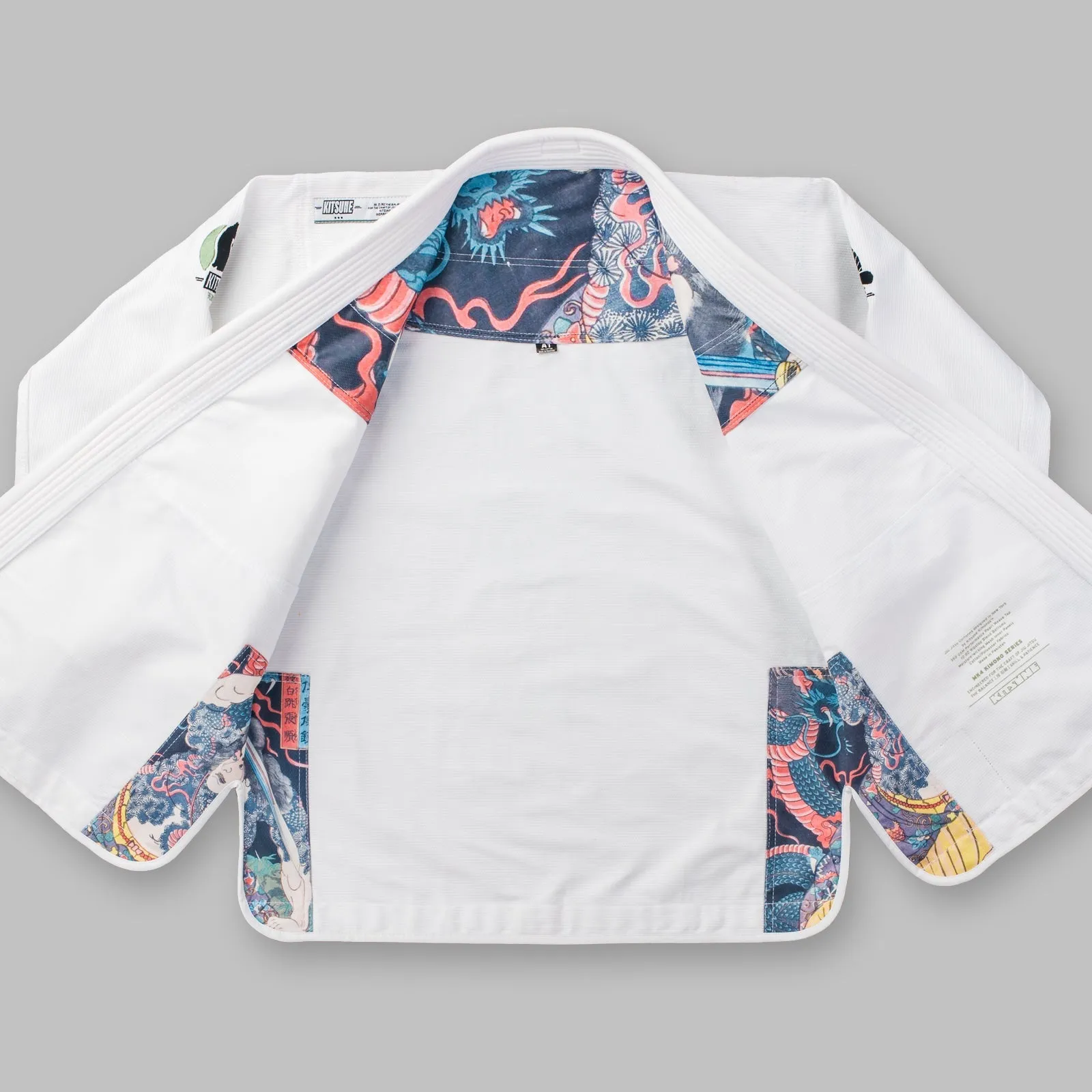 Kitsune "Heroes" BJJ Gi - White