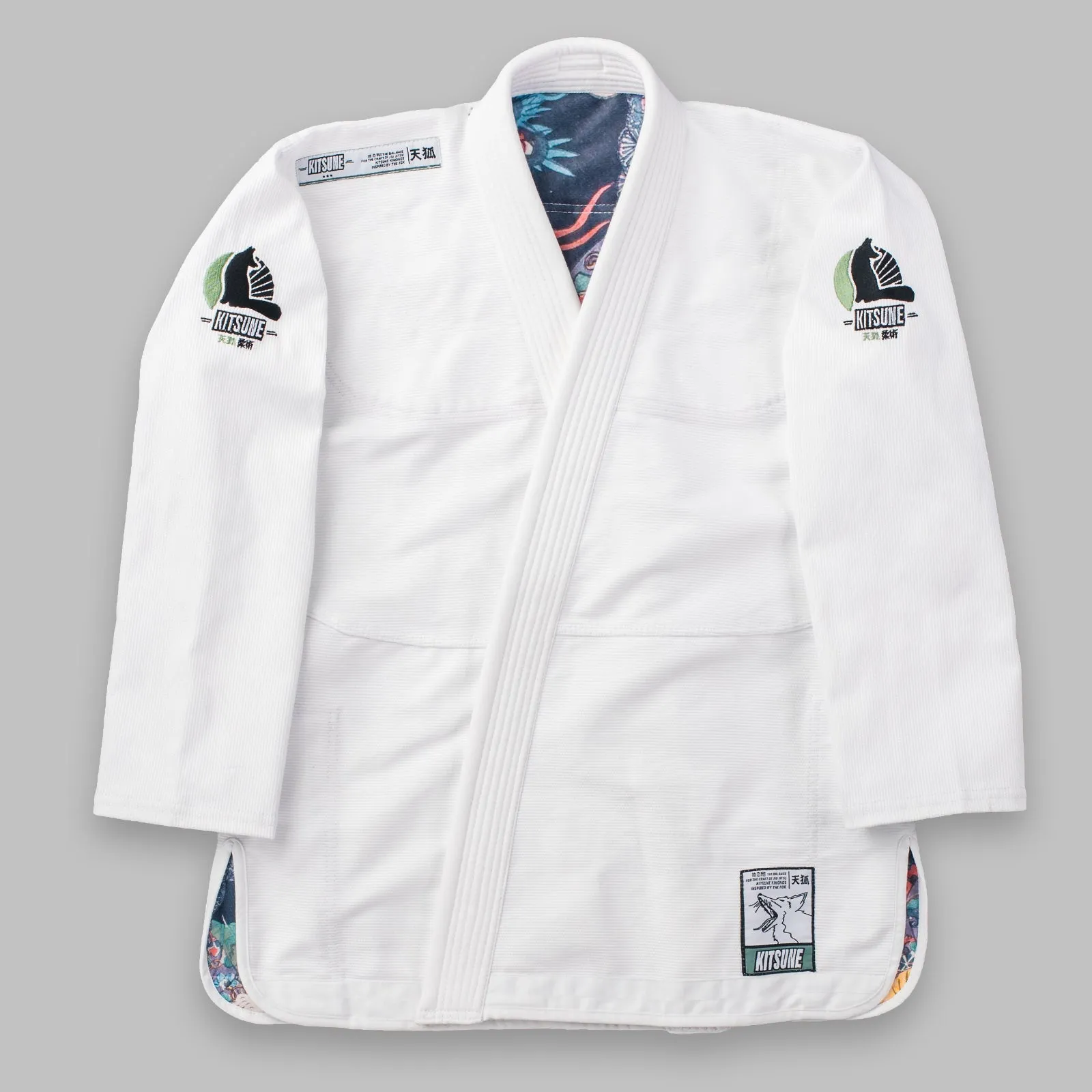 Kitsune "Heroes" BJJ Gi - White
