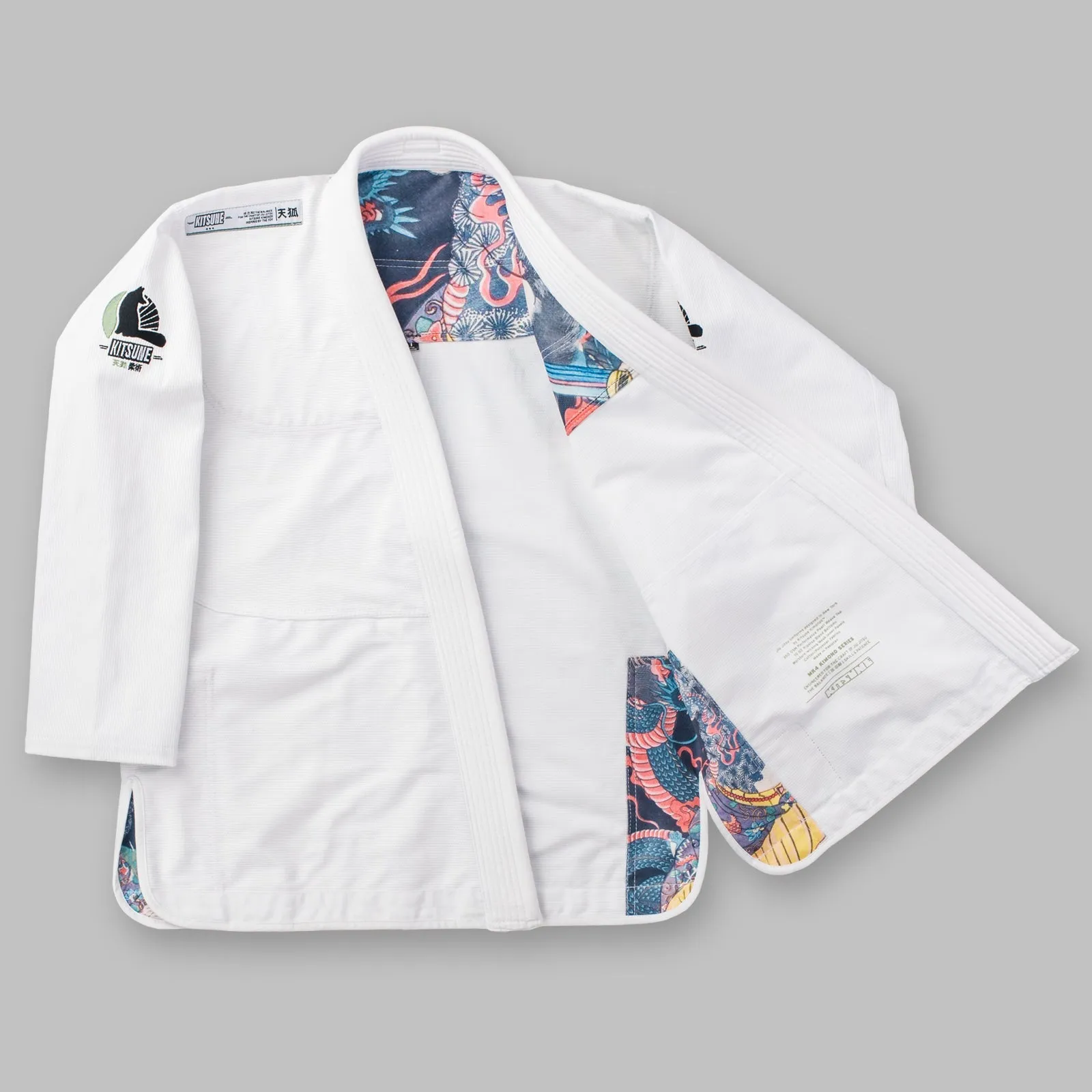 Kitsune "Heroes" BJJ Gi - White