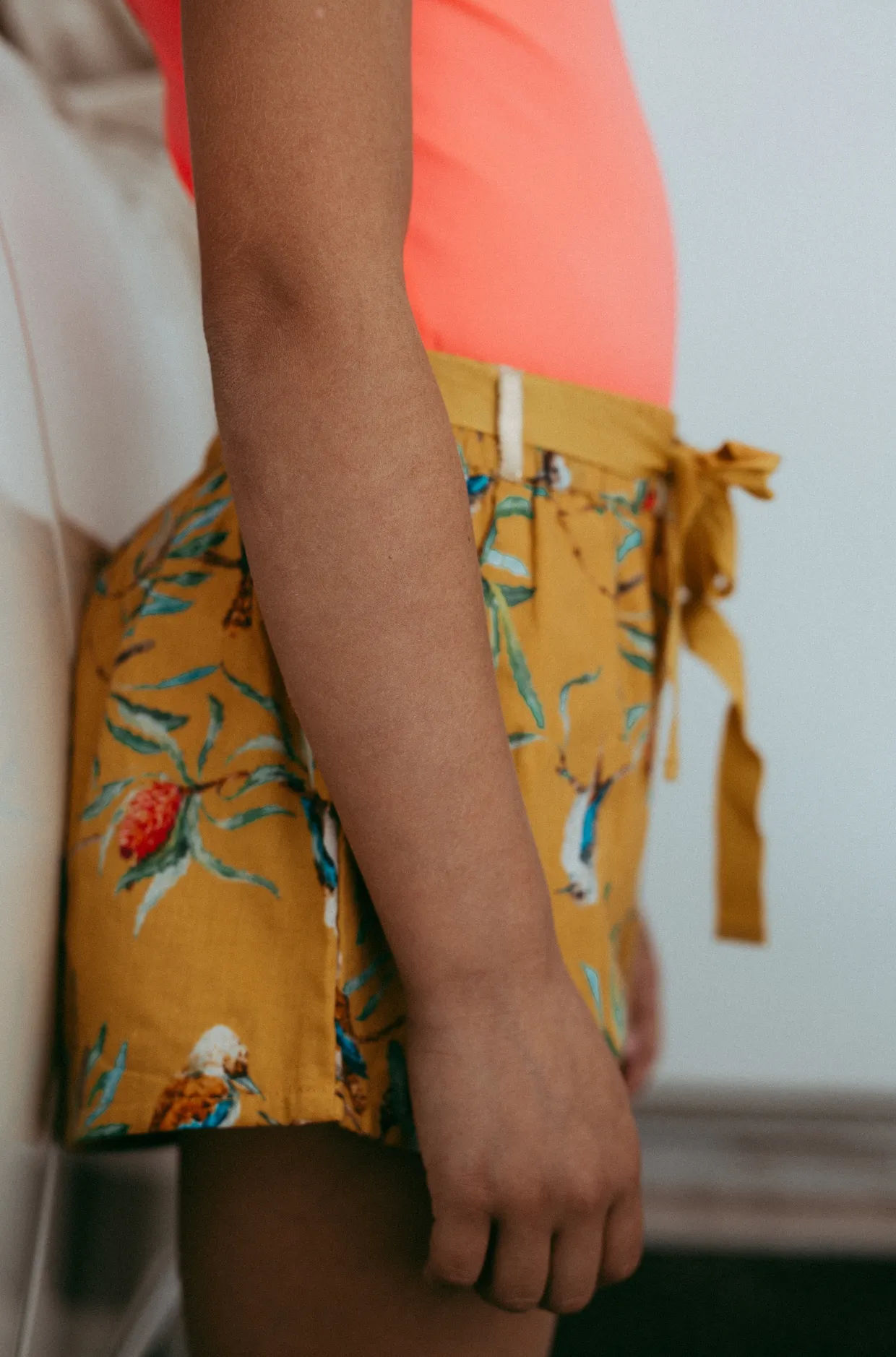 Lucy Shorts - Tumeric Latte