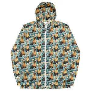 Seaside Sea Lion Men’s windbreaker