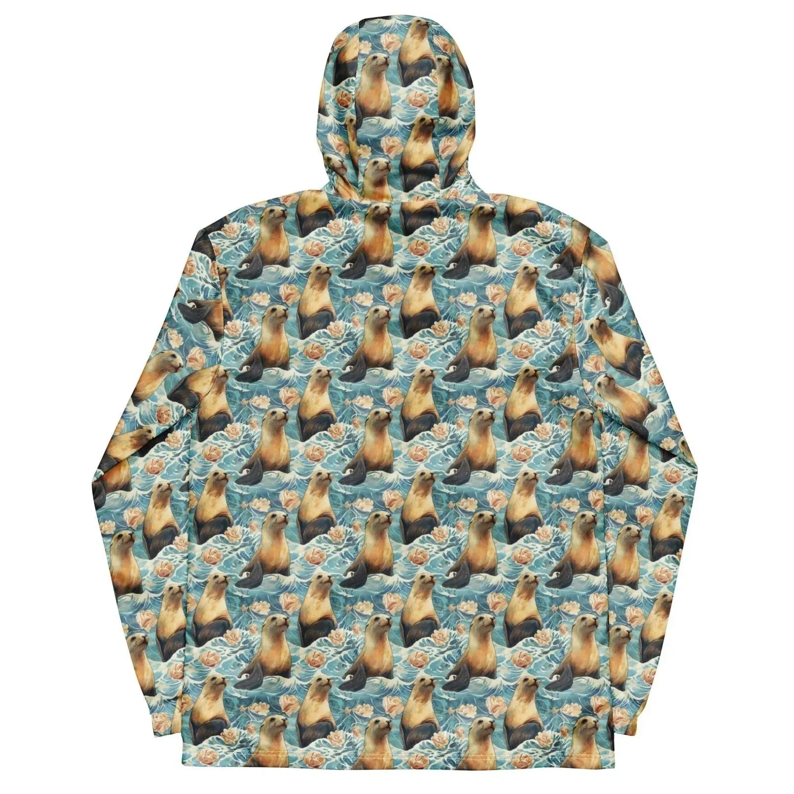 Seaside Sea Lion Men’s windbreaker