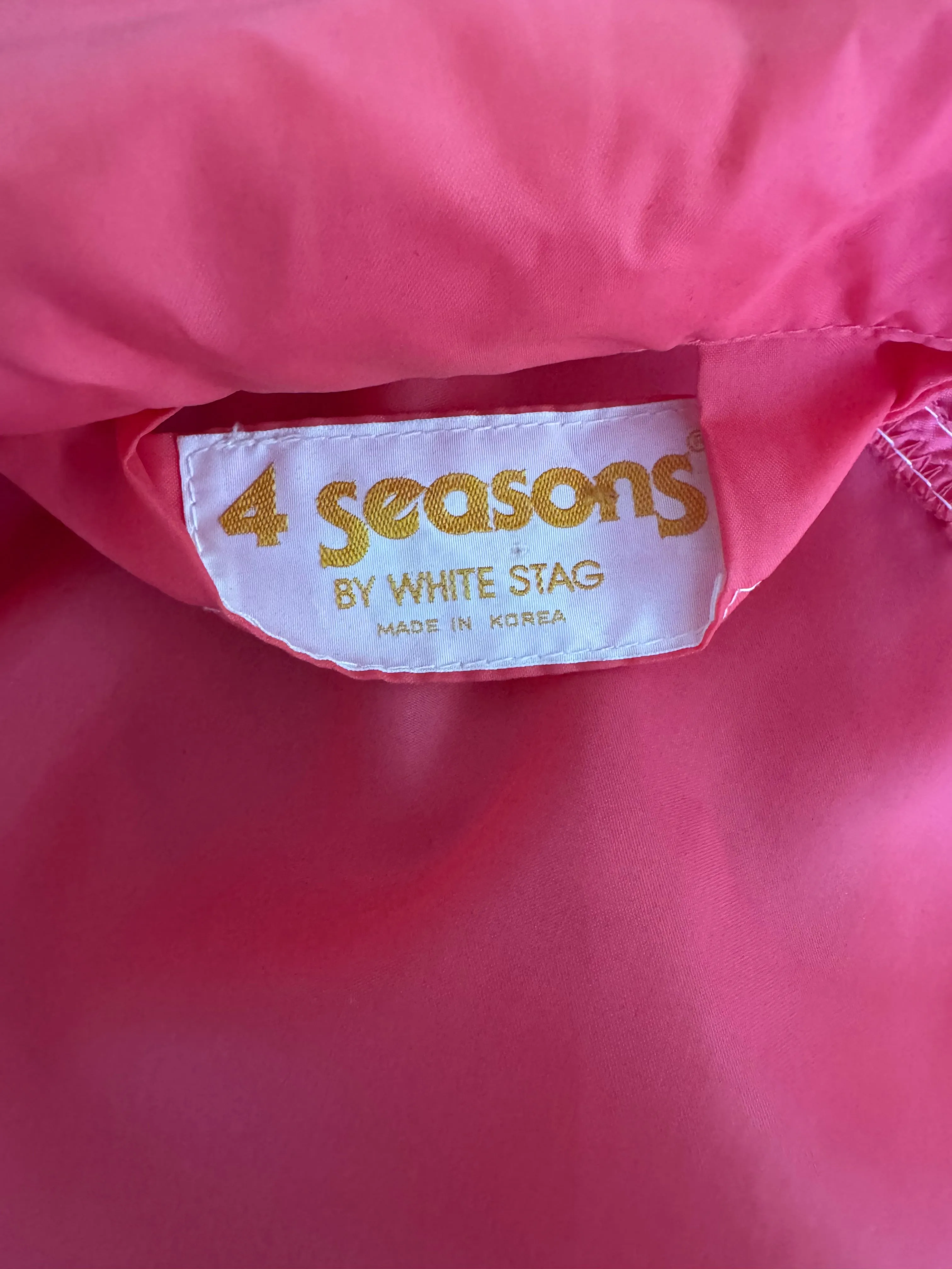 Vintage Pink Windbreaker - Size S-M